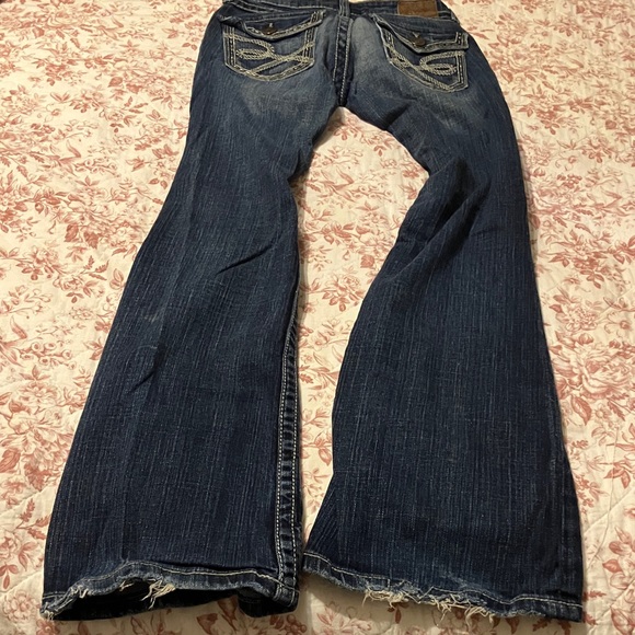 BKE Dark Blue Straight Leg Women's Jeans - Picture 4 of 4